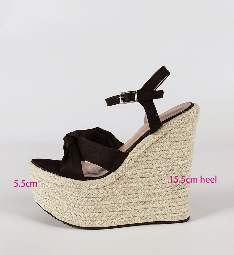 Wedge Espadrille Women - LIHUAMAO 15.5cm Heel Pumps Women Wedges