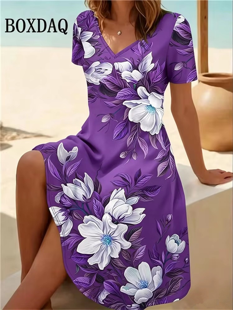 6XL Plus Size Women Dresses Su - đánh giá và giá Romper Floral Print
