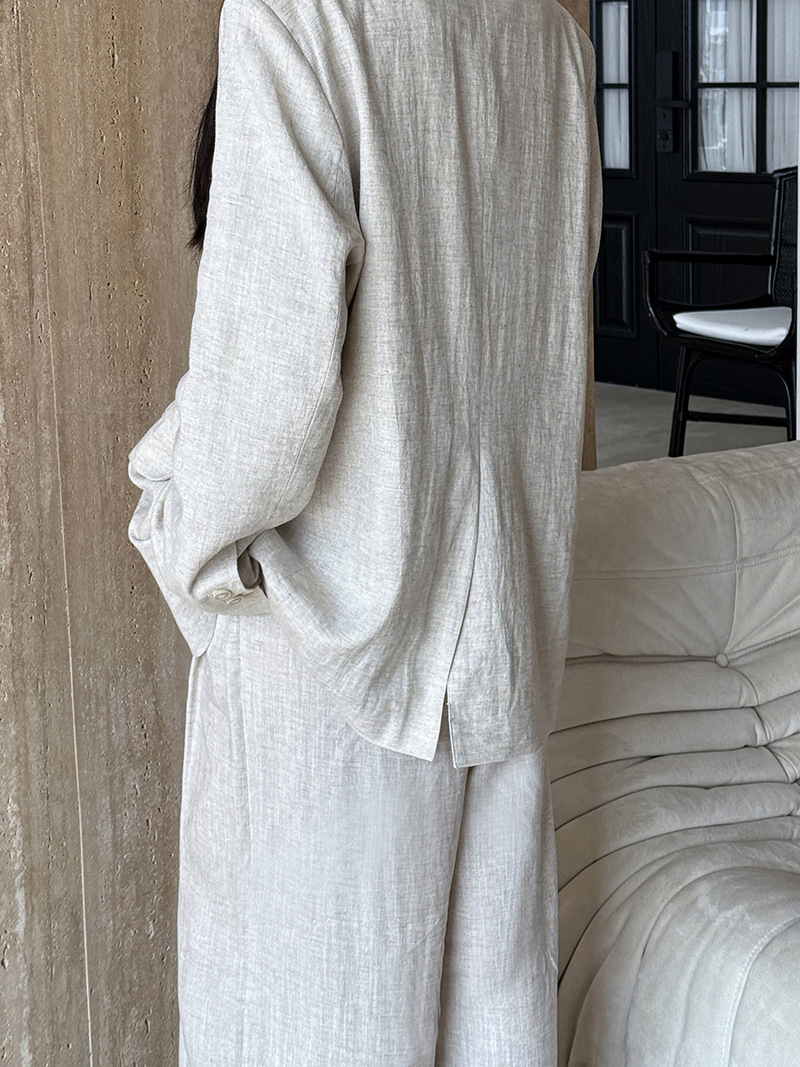 Autumn Hig-end Linen Material  - đánh giá và giá Linen Pant Wide