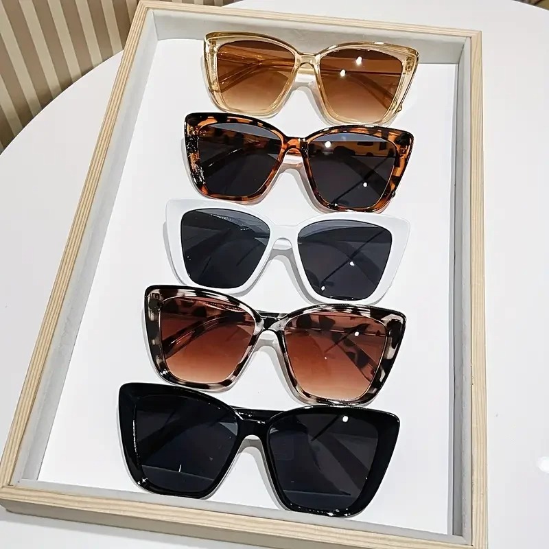 5 Pcs Women's Vintage Cat-Eye  - đánh giá và giá Sunglasses Cat Eye