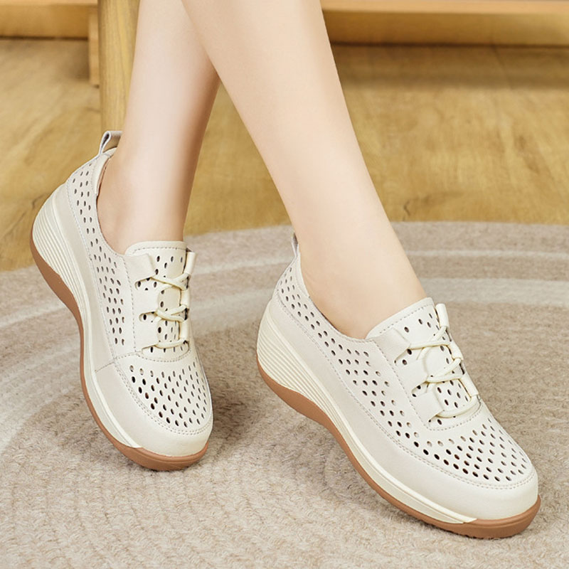 2025 Trainers Spring/Summer Wo - đánh giá và giá Wedge Espadrille Women